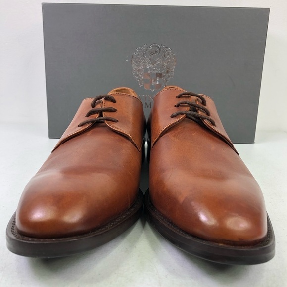 Vince Camuto Brown Leather Oxford Dress Shoes main image 8